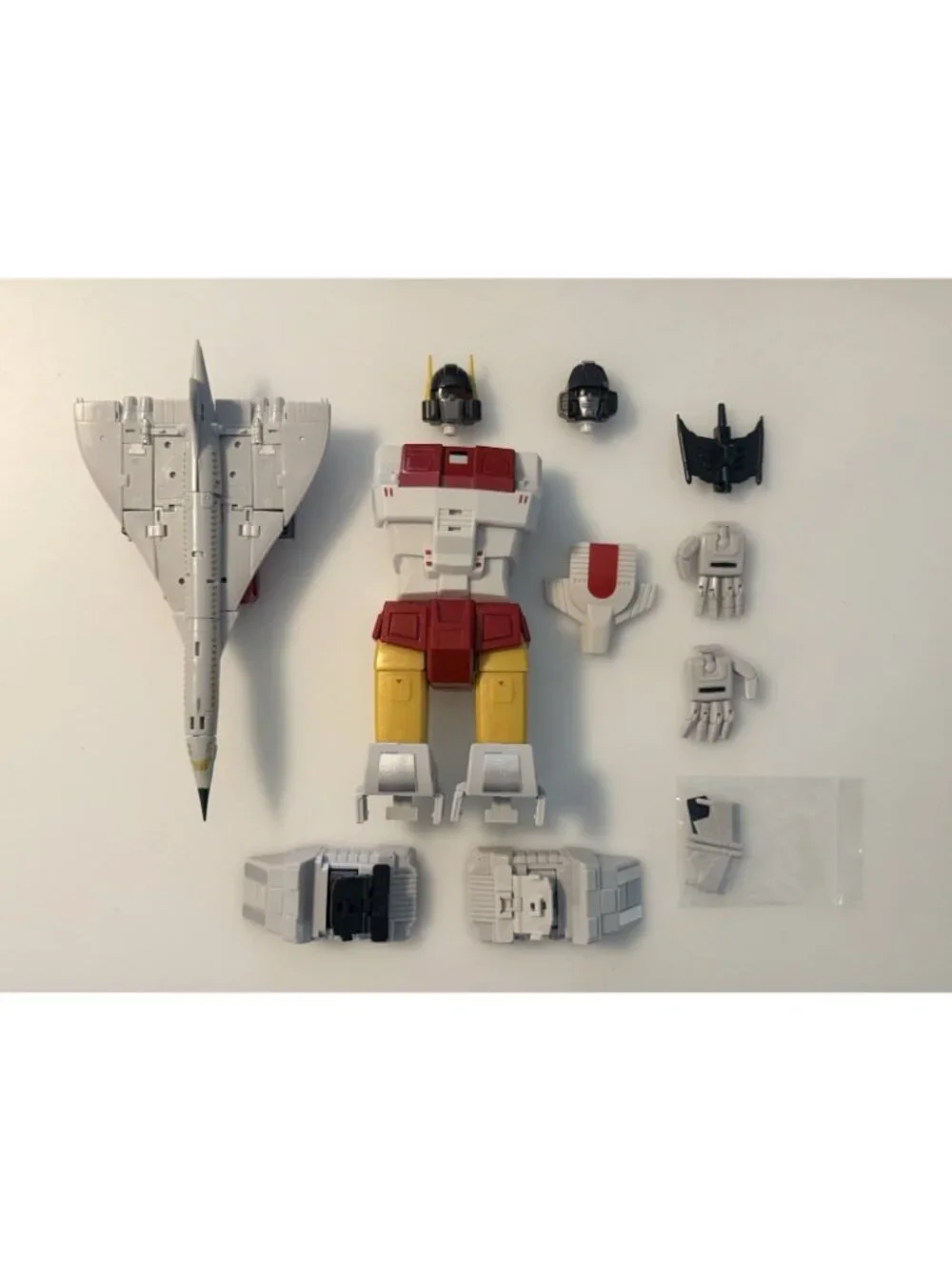 Transformation toys Zeta toys ZETA ZC-03 Sliver Arrow Figure INCOMPLETE